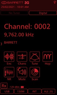 Barrett 4050 HF SSB transceiver Channel 2